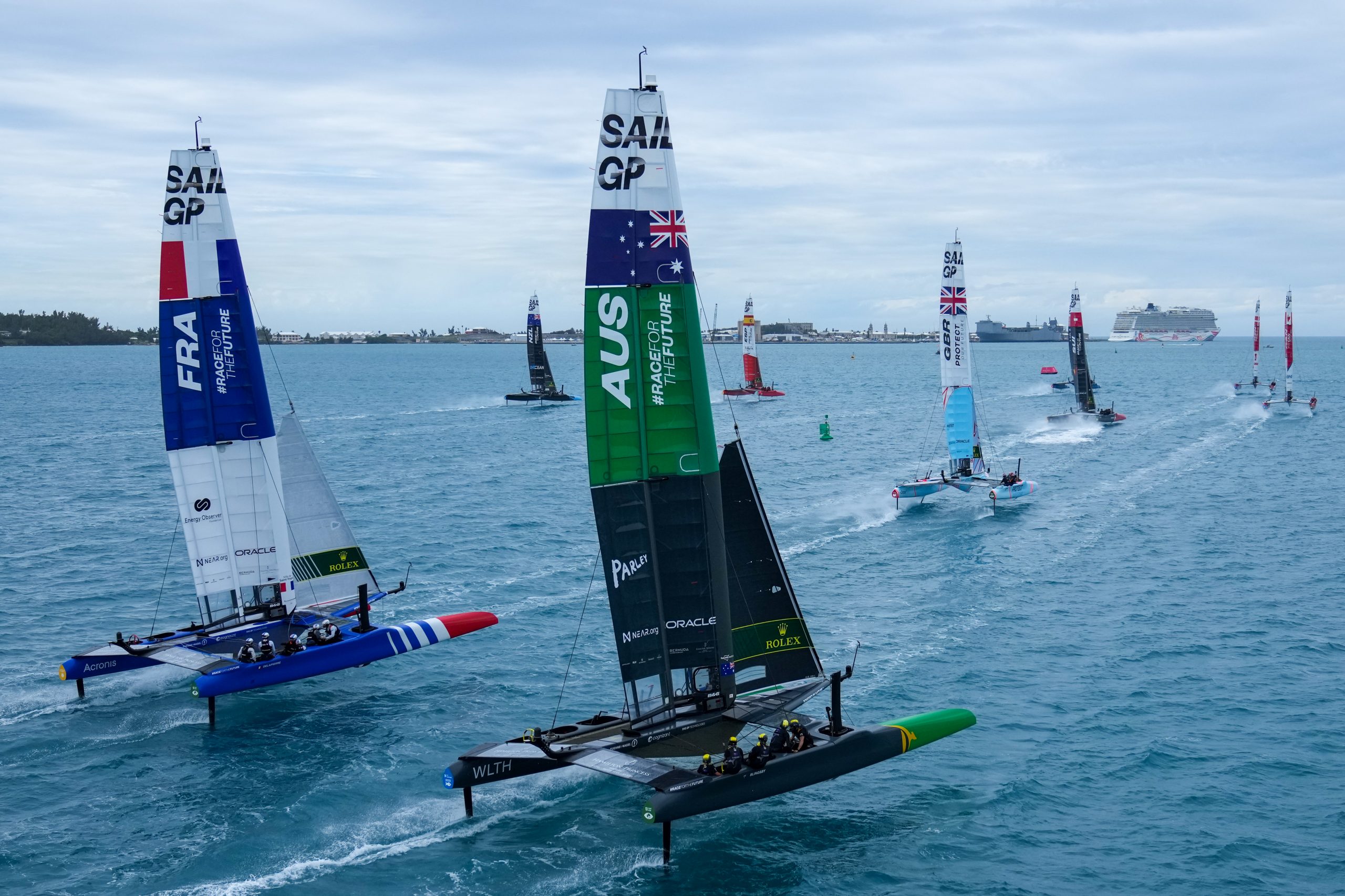 Australian victory in SailGP opener Sails